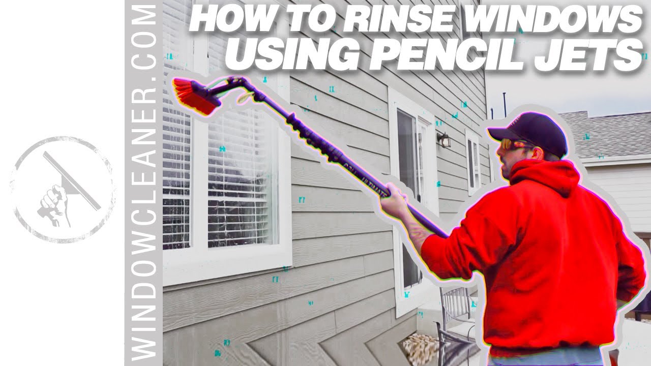 How To Rinse Windows When Using Pencil Jets with SteveO
