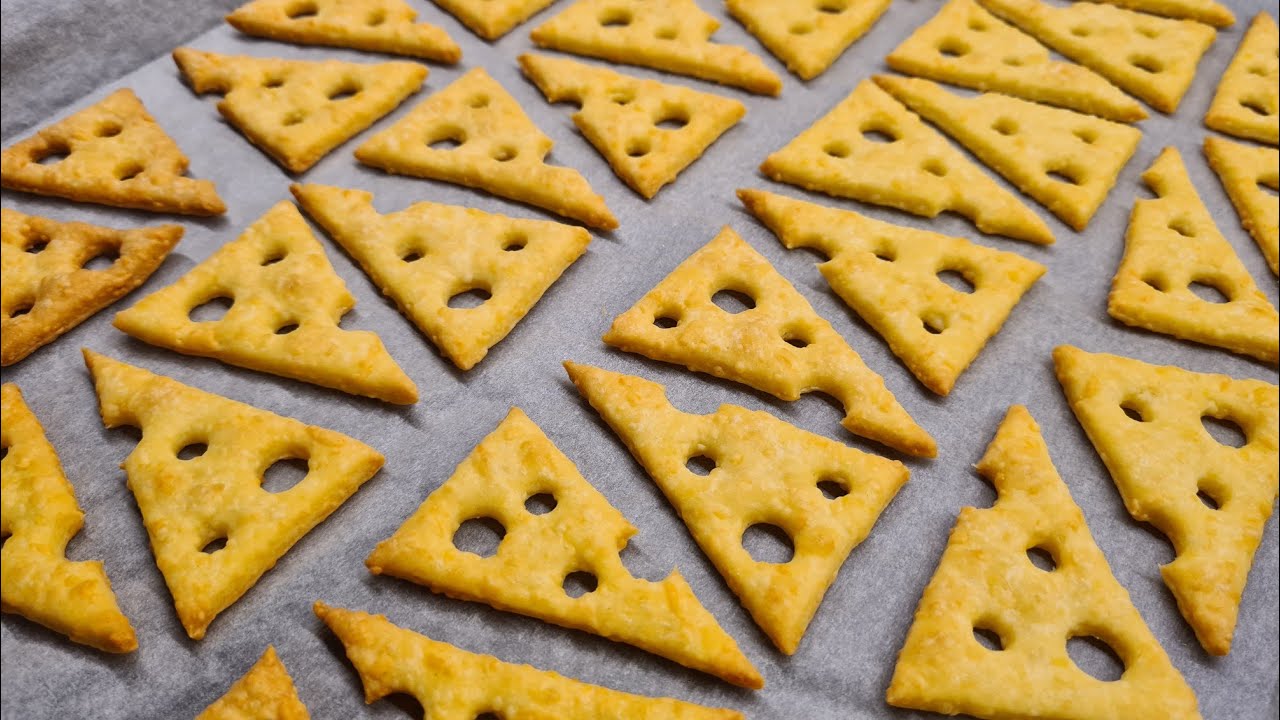 Sajtos kréker recept /CHEESE CRACKER/@TTkonyhája