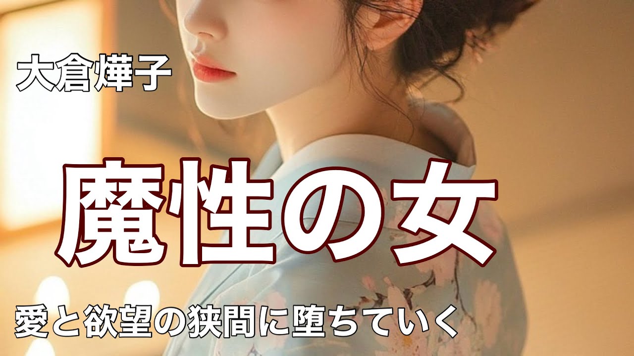 【朗読】【大人向け読み聞かせ】妖しい朗読『大倉燁子／魔性の女』