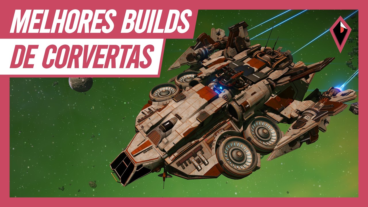 🛠️ Melhores ideias de BUILDS de CORVETAS — e minhas criações — no No Man’s Sky!