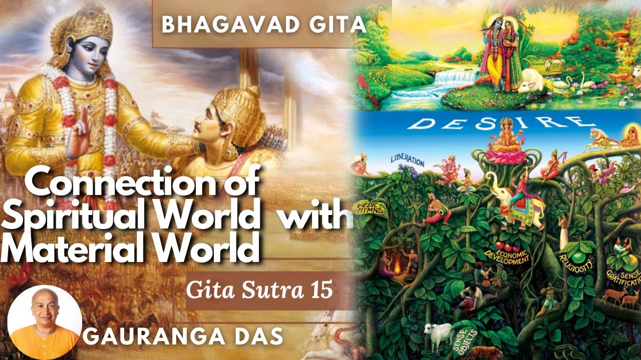 GITA SUTRA | 15  Purushottama Yoga | Adhyaya 15 | Gauranga Das | Bhagavad Gita Summary