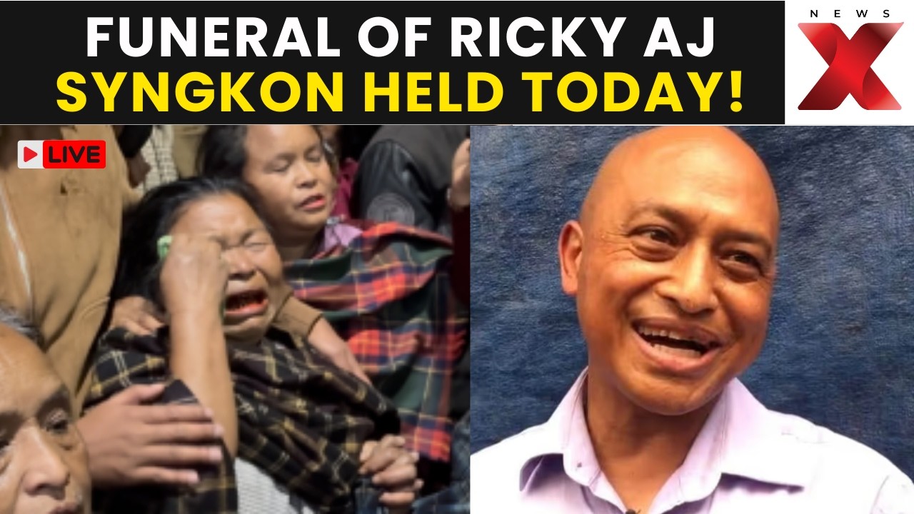 VVP MP Ricky Funeral LIVE | Meghalaya CM Attend Last Rites of Shillong MP Ricky AJ Syngkon