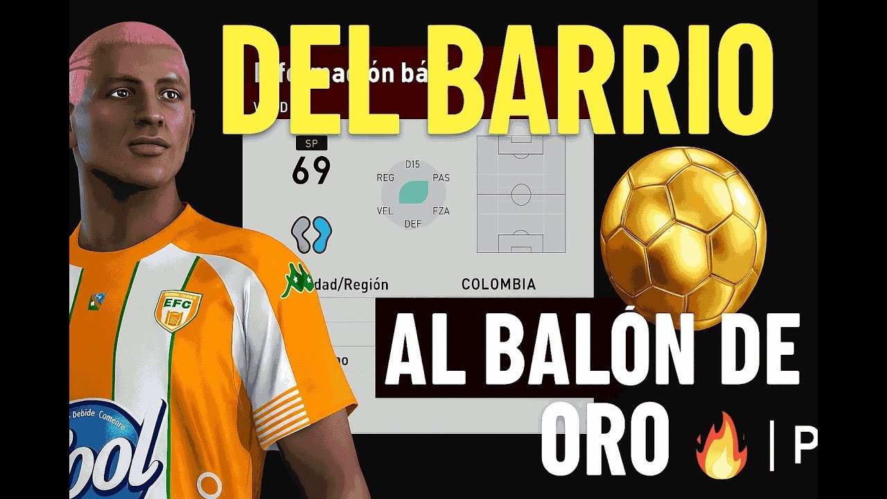 DEL BARRIO A BALON DE ORO  en vivo SUSCRIBETE