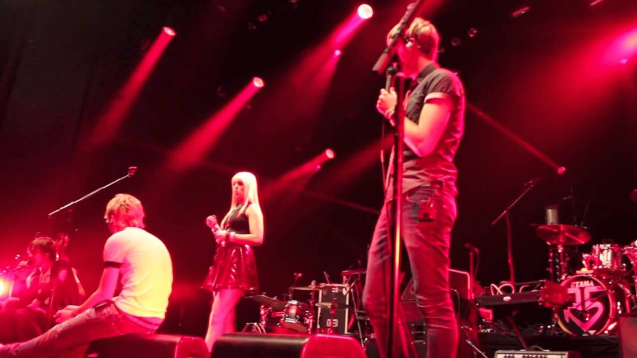 OCEANUP Soundcheck with R5 at Club Nokia in Los Angeles