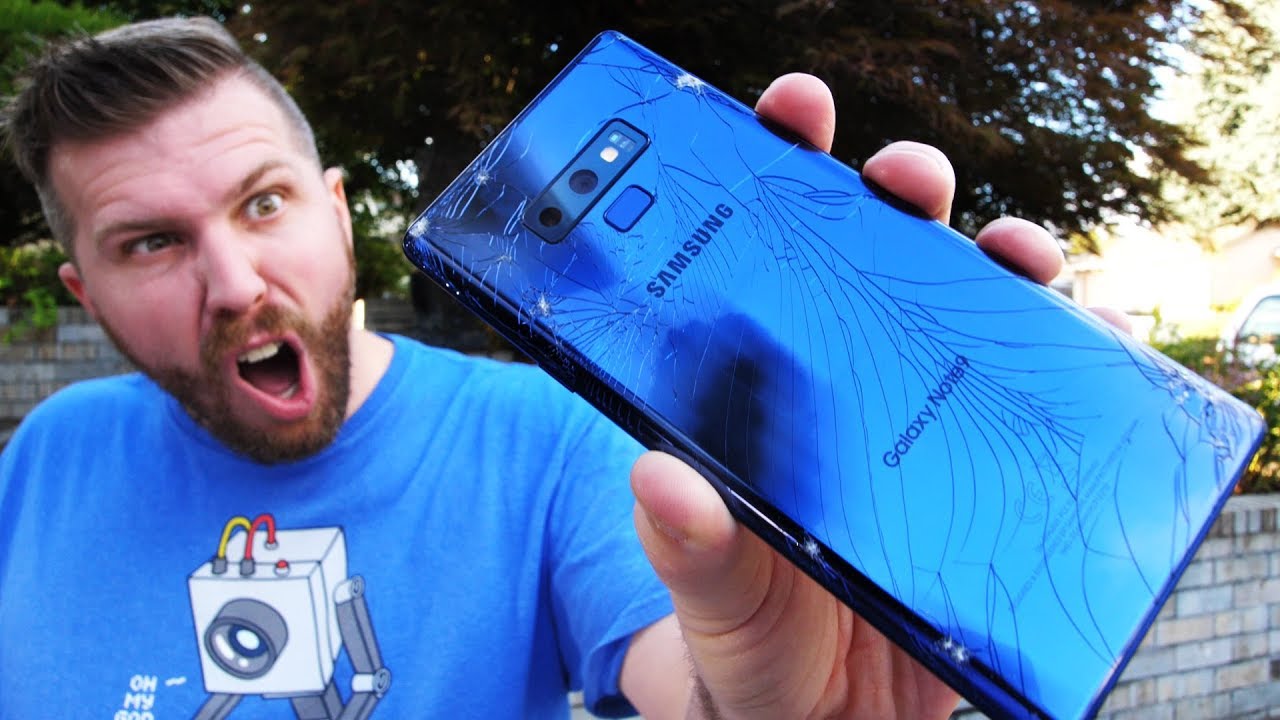 Galaxy Note 9 Drop Test! $3000 FAIL?
