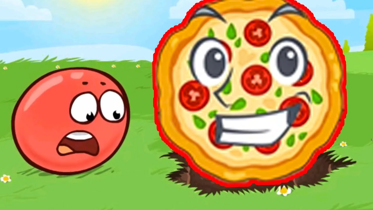 Red Ball 4 vs Pizza Factory All Ingridients
