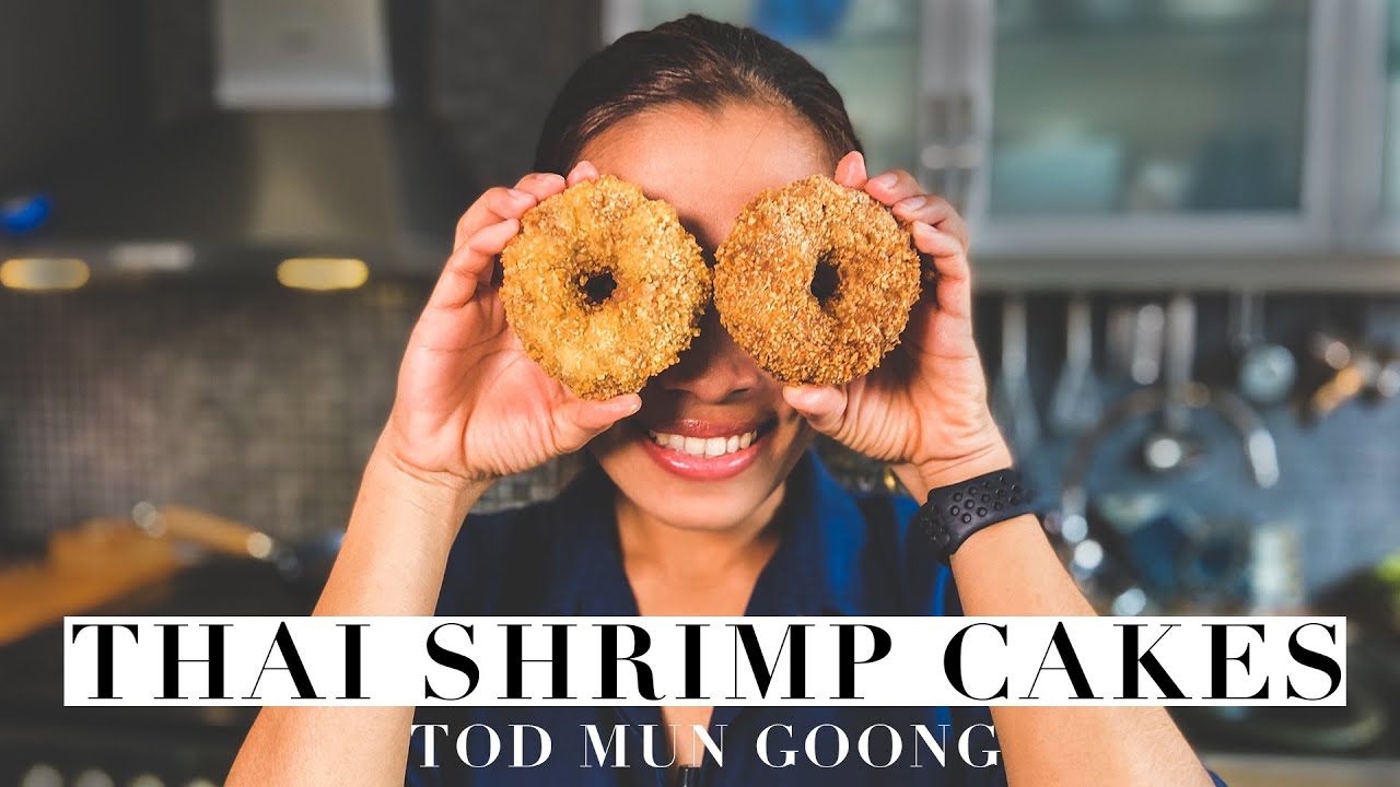 How To Cook TOD MUN GOONG | Thai Shrimp Cake | ทอดมันกุ้ง | Authentic Recipe #45