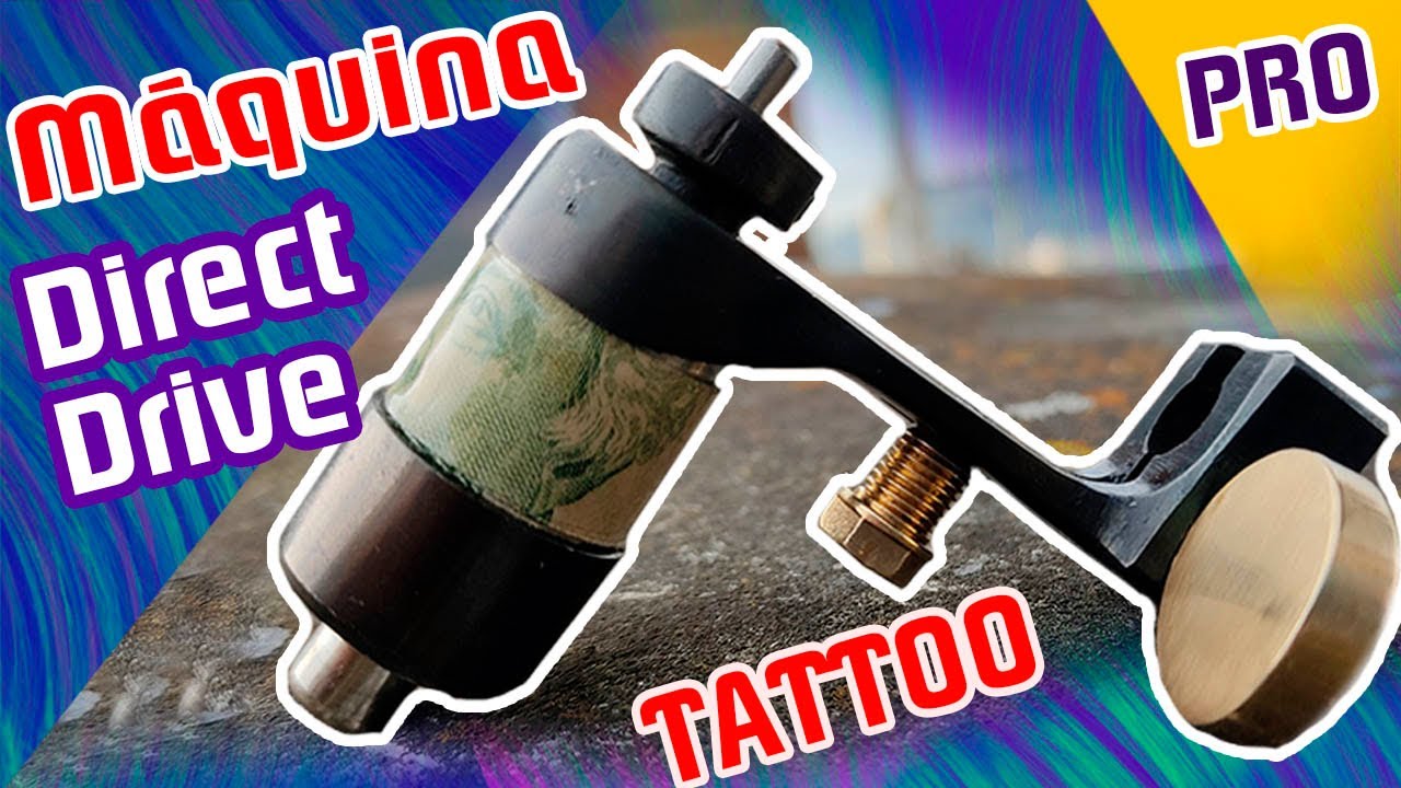 Como hacer una máquina rotativa direc drive 🔥🔥🔥 / How to make a direct drive Tattoo/ ⚡⚡⚡