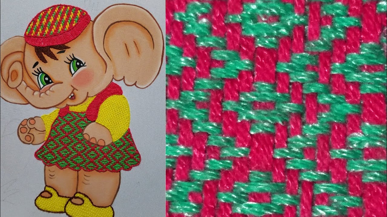 bordado vestido de elefantita(Ronny D, Aparicio