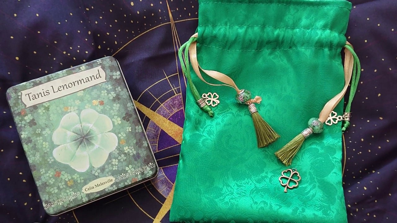 Le Tanis Lenormand 2nde &eacute;dition + id&eacute;es de tirage (review, vid&eacute;o)