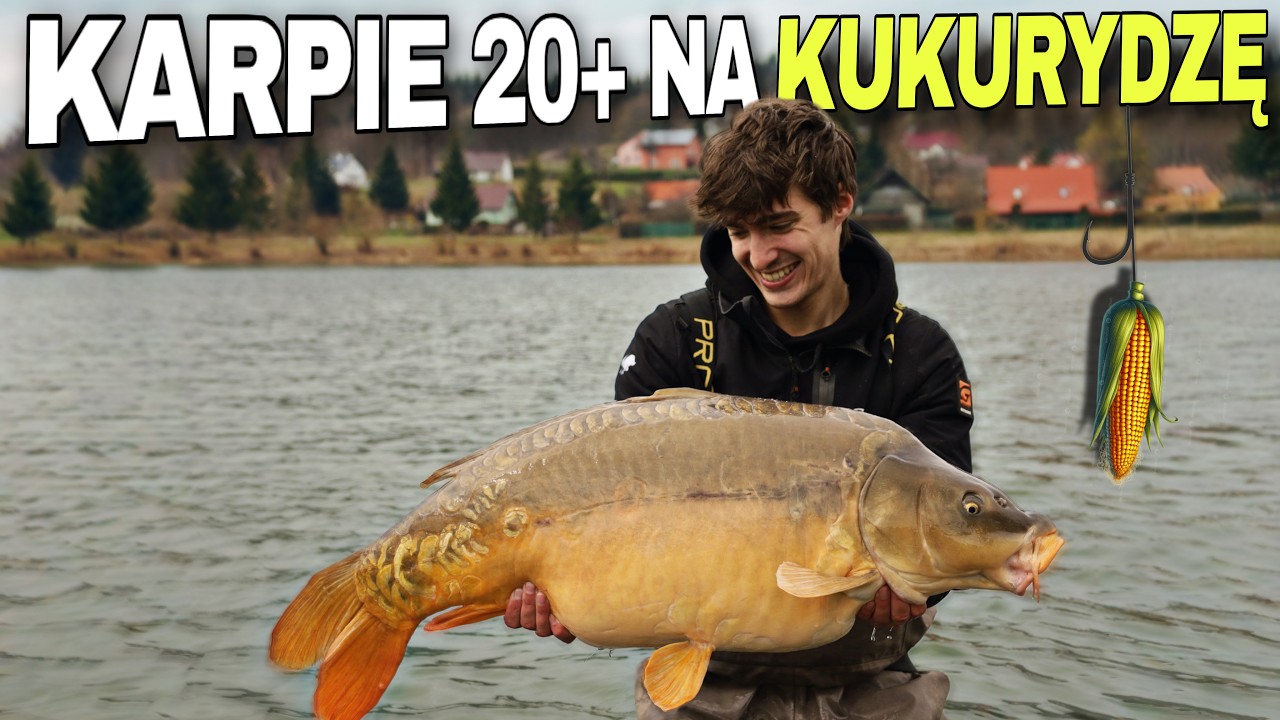 OGROMNE KARPIE 20+ NA PIERWSZEJ ZASIADCE