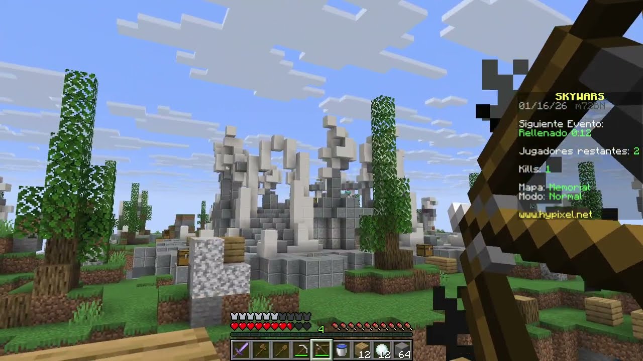 Minecraft Hypixel: Mucho tiempo sin jugar