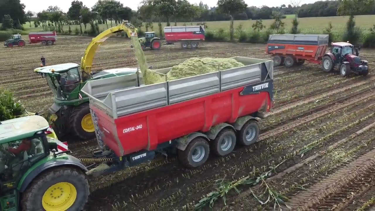 Ensilage 2023 ensileuse JD x2