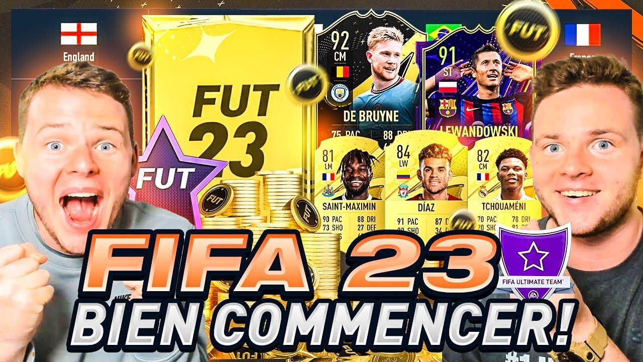 COMMENT BIEN COMMENCER FIFA 23 Ultimate Team avec 0€ - Nos Premiers Packs, SBC & Matchs Rivals! #1