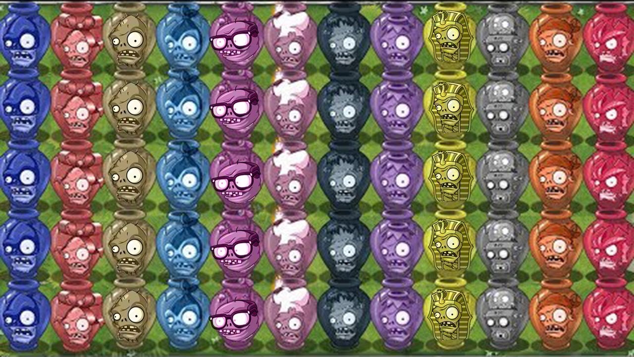 1 Plant vs 99 Gargantuar Zombies in Pvz 2 Vasebreaker Challenge - What Plant 's that?