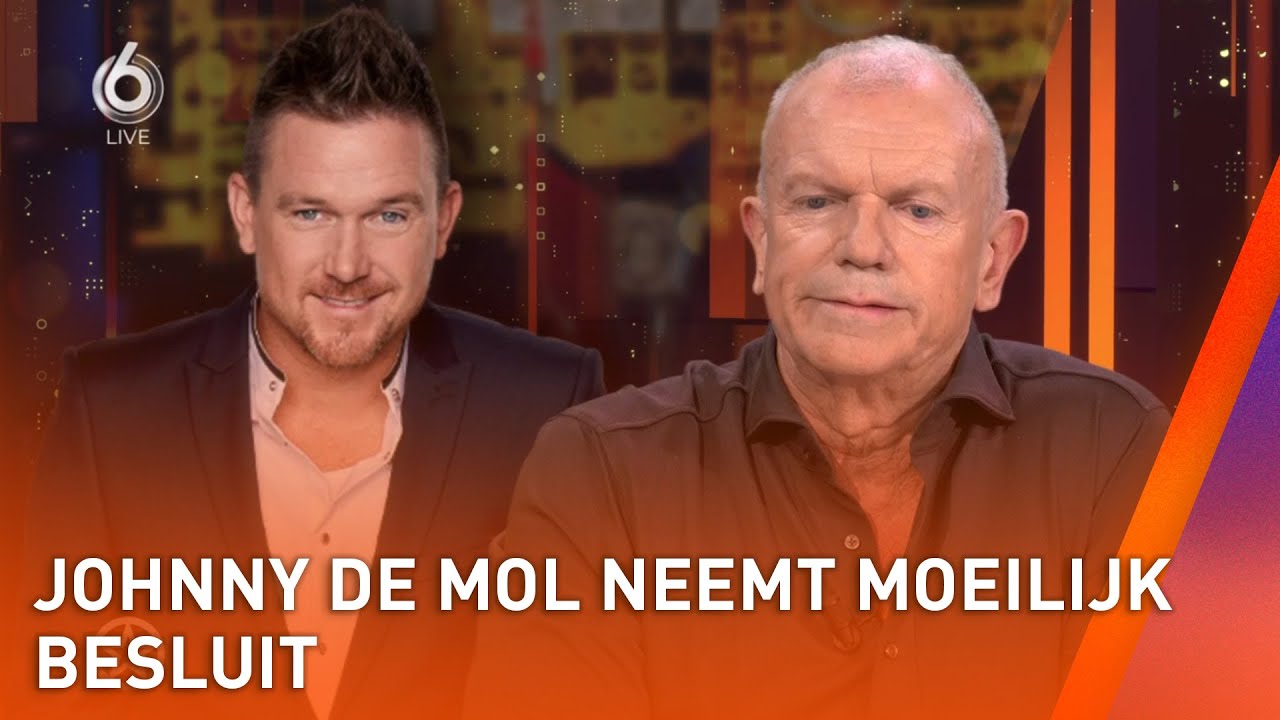 Johnny de Mol stopt als presentator bij HLF8 | SHOWNIEUWS