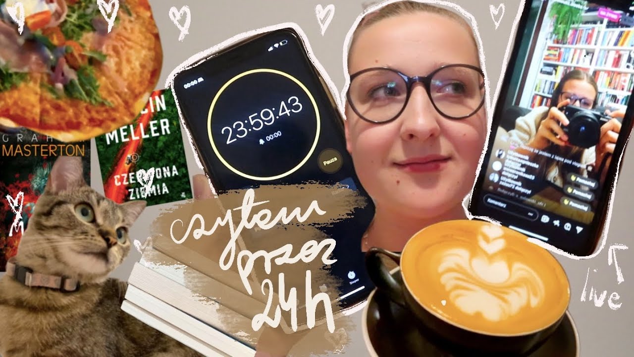 Czytam dosłownie przez 24h | Vlog z Maratonu