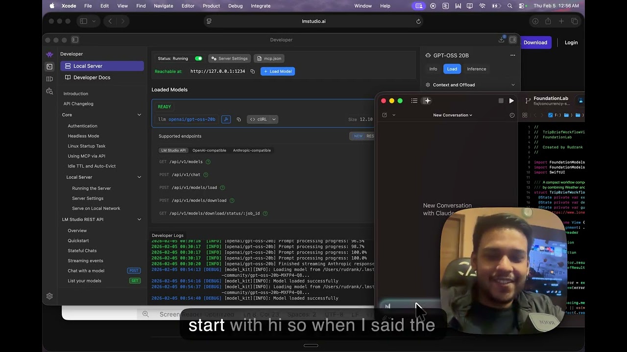 Apple's Xcode 26.3: Run Local Models in Claude Agent