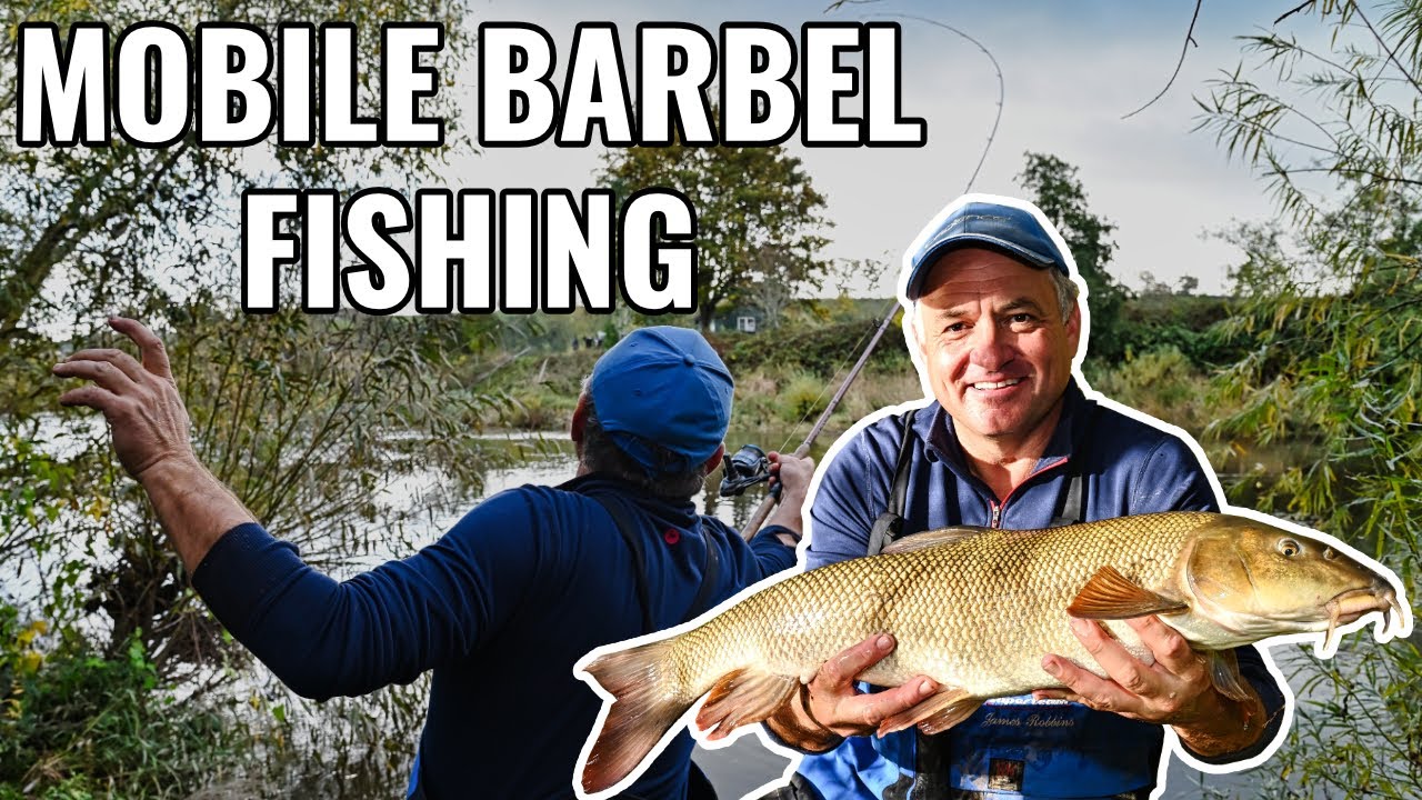 Mobile Fishing For Chub And Barbel On The River Wye - Simple Tactics for Productive Fishing
