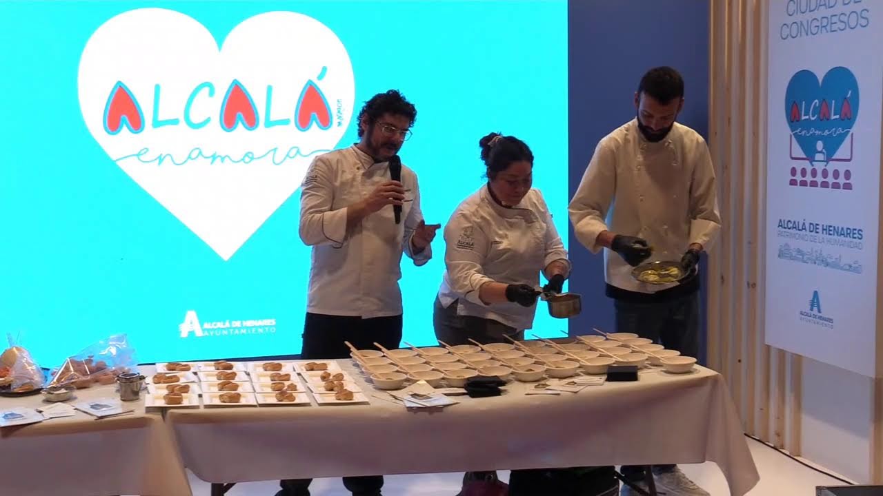 Alcalá de Henares en Fitur 2026. Showcooking Alcalá Gastronómica