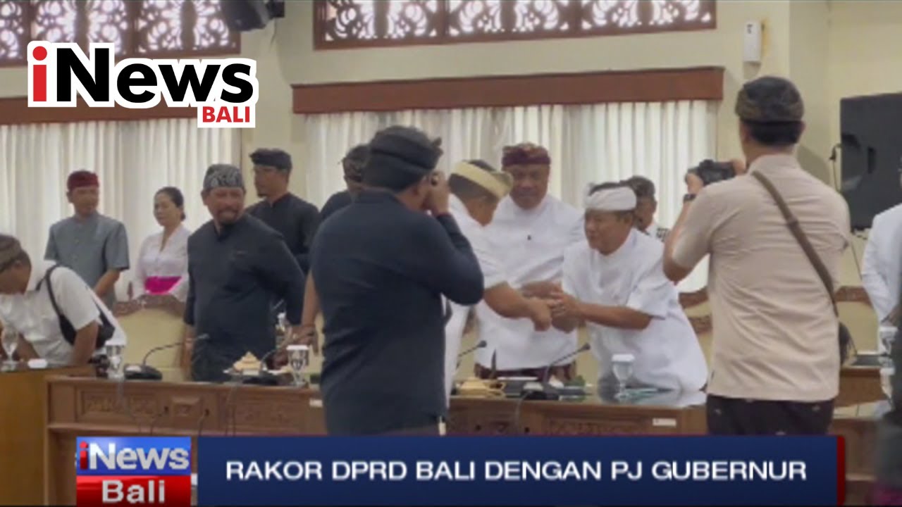 DPRD Bali Gelar Rakor Dengan PJ. Gubernur Sang Made Mahendra Jaya
