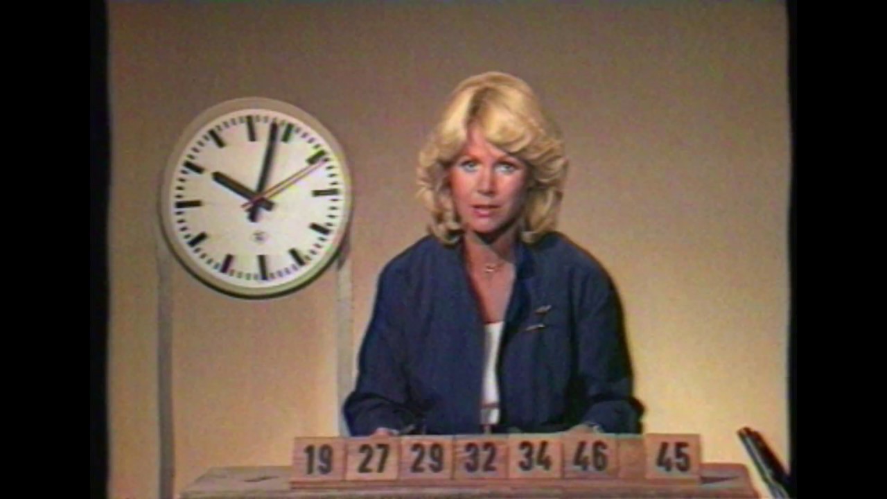 ARD Lottoziehung vom 9. August 1980 (VCR Video)