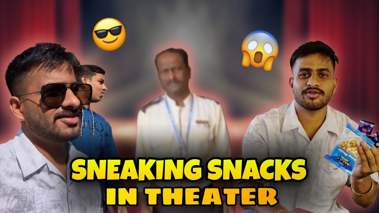 Sneaking Snacks In Theater | Challenge Video | Full Vlog 