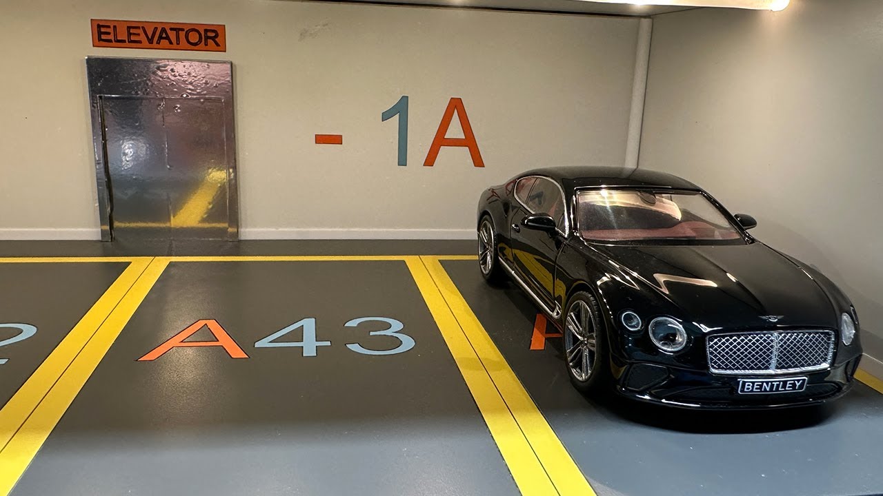 TSMC Street Part 1: Building a Underground Parking Garage Diorama