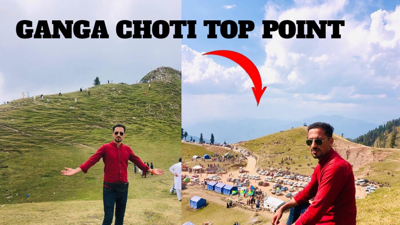 Most Beautiful Ganga Choti Top Point View|Drone 4K Video|Bagh Sudangali Ajk|