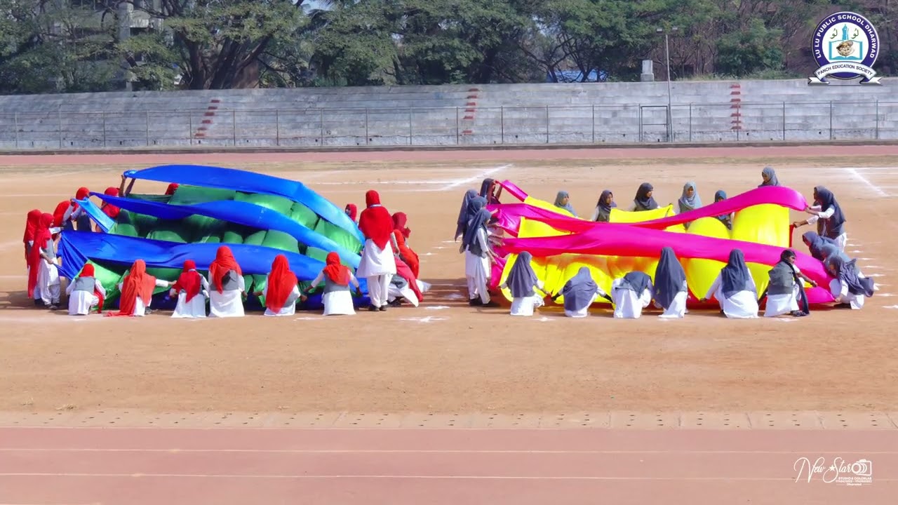 Annual Sports Meet 2025 || Lulu English Medium Public School Dharwad || R.N Shetty Stadium Dharwad