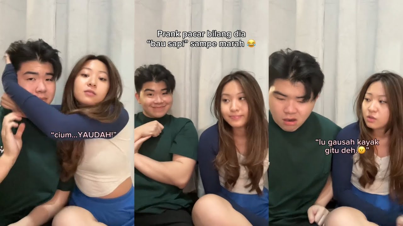 PRANK PACAR BILANG DIA BAU SAPI SAMPE MARAH🤣
