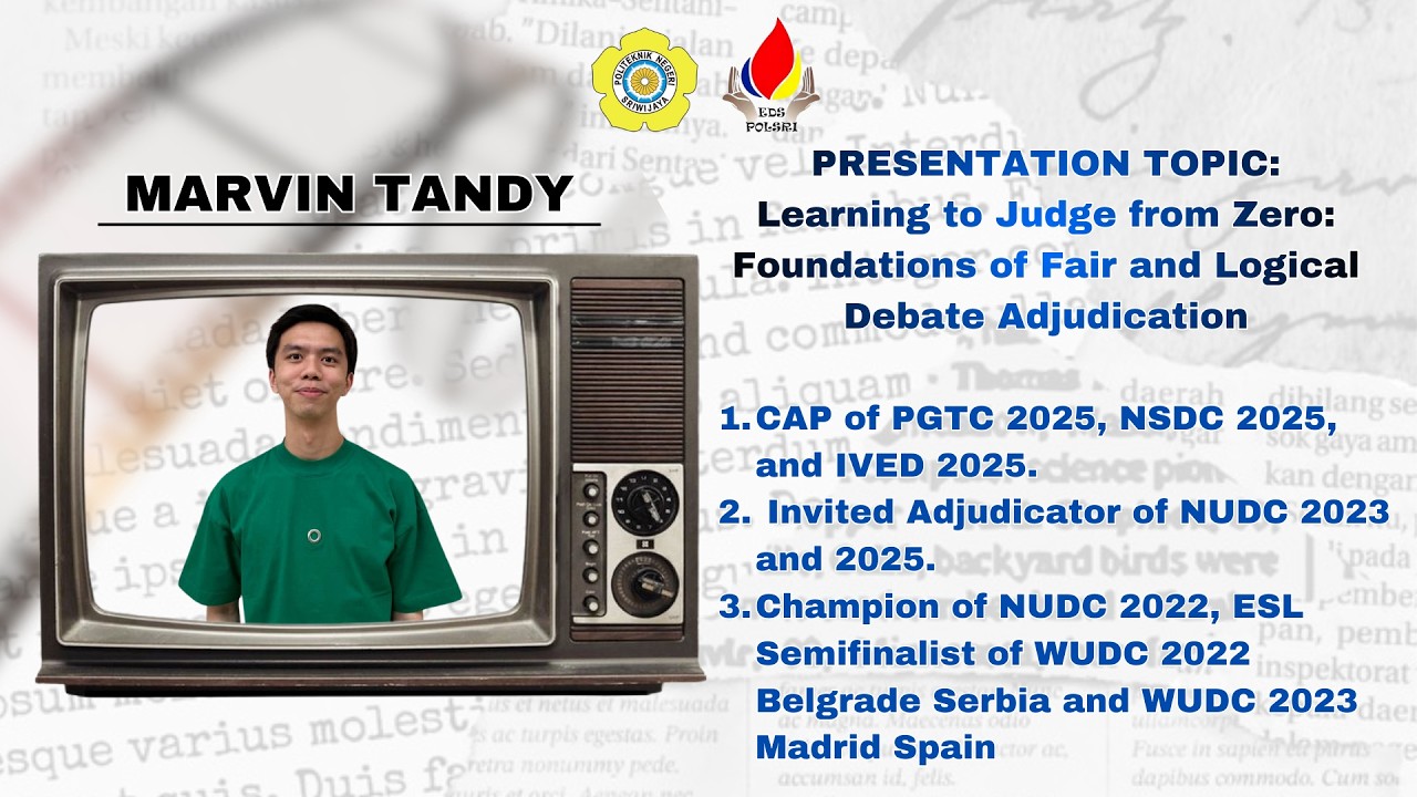 Marvin Tandy (Learning to Judge from Zero: Foundations of Fair and Logical Debate Adjudication)