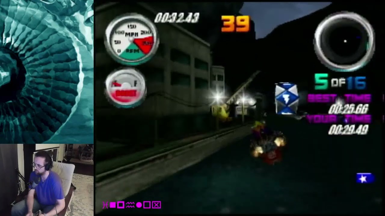 Hydro Thunder (N64) / Ship Graveyard with Tidal Blade 1:35.79