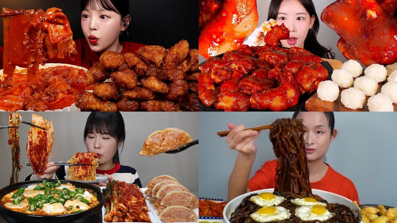 BEST *SATISFYING BIG BITES* MUKBANG ASMR COMPILATION pt.60