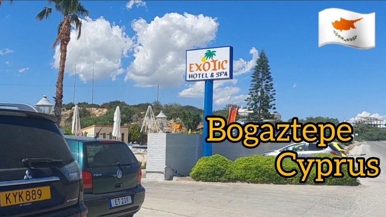 Bogaztepe city of beaches north Cyprus Iskele.