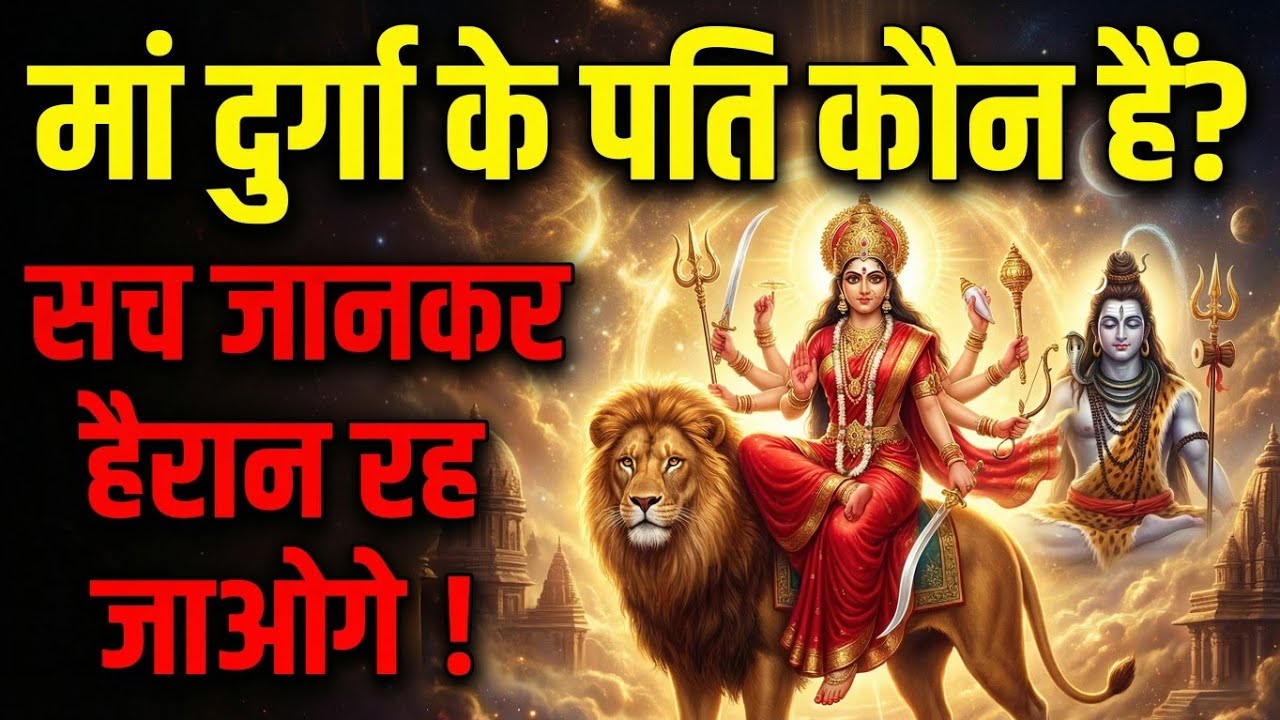 क्या आपने कभी सोचा है मां दुर्गा के पति कौन है?रहस्य जान कर आप चकित रह जाएंगे 😧#durga#viral#bhakti 