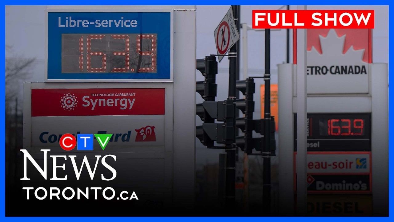 Gas prices have risen more than 20 cents a litre in Toronto | CTV News Toronto at Noon March 12 2026