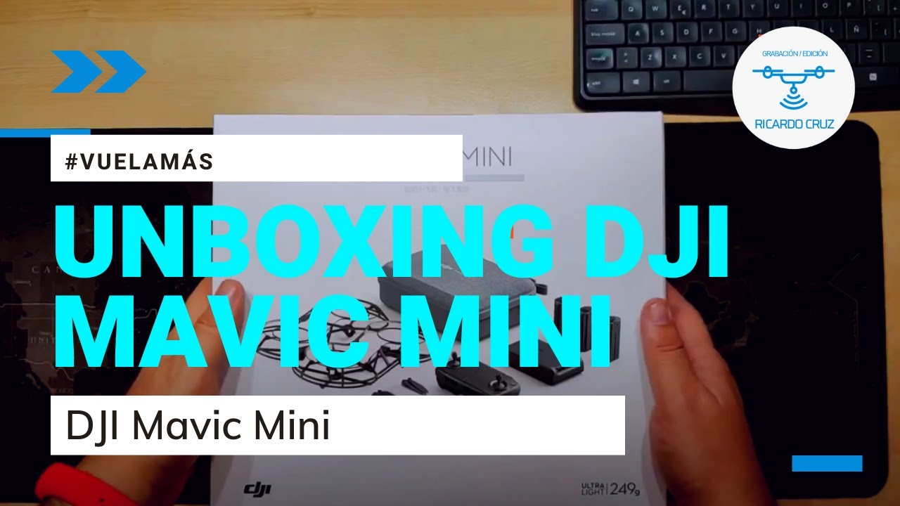 🛫 #VuelaMás | #Unboxing DJI Mavic Mini - Fly More Combo