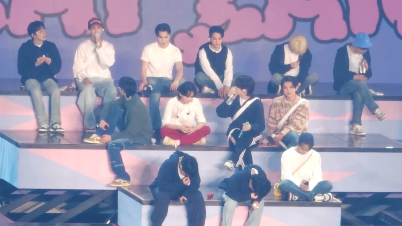 세븐틴 캐럿랜드 막콘 원우 도겸 엔딩멘트