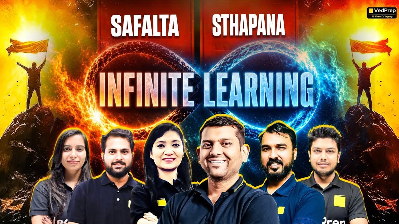 😱 BIG ANNOUNCEMENT! SAFALTA & STHAPANA Infinite LIVE Batches Are Coming | VedPrep IIT JAM & CUET PG