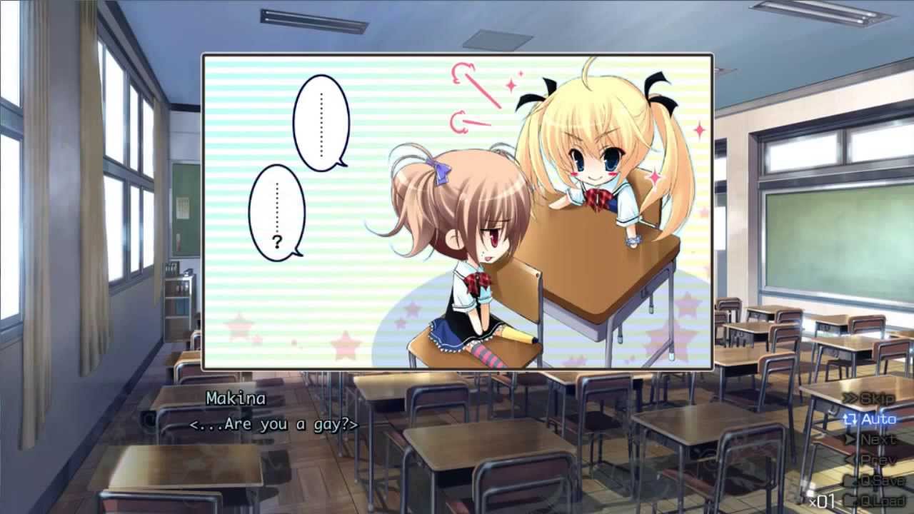 Grisaia no Kajitsu - Makina & Michiru English Lesson