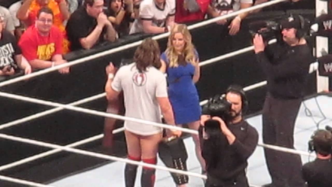 The Shield and Daniel Bryan interview after Raw went off the air - 4/7/14