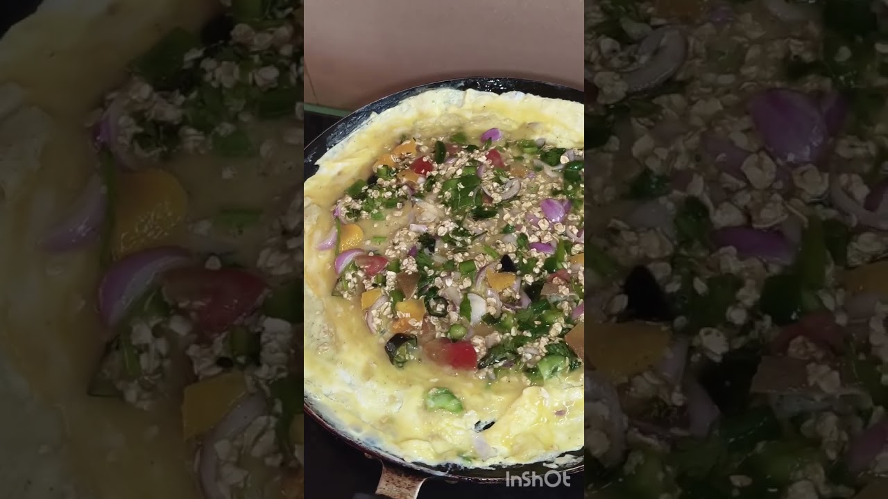 Oats omlet 