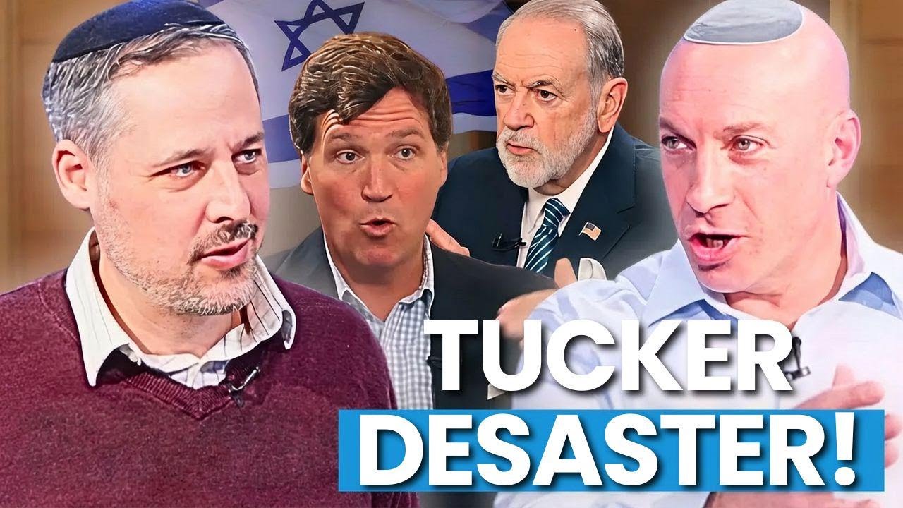 Tucker Carlson blamiert sich mit Israel-Frage bei Huckabee komplett!
