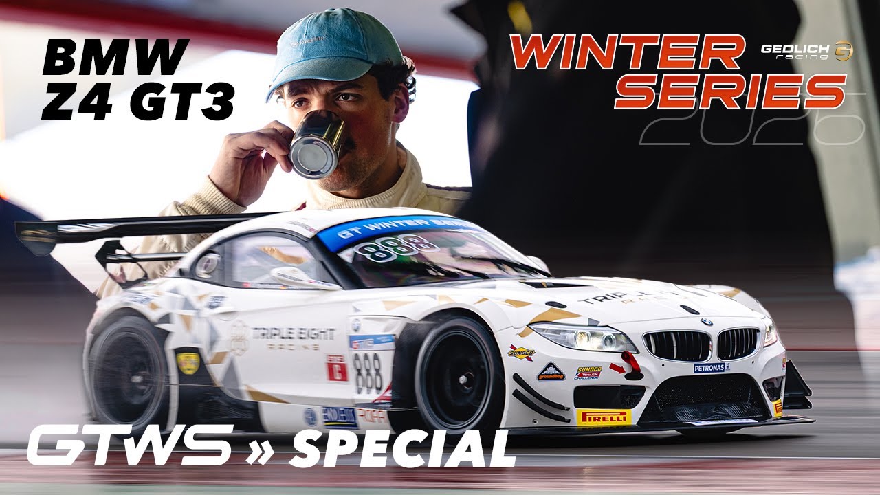 The BMW Z4 GT3 - A special guest in the 2026 GT Winter Series!