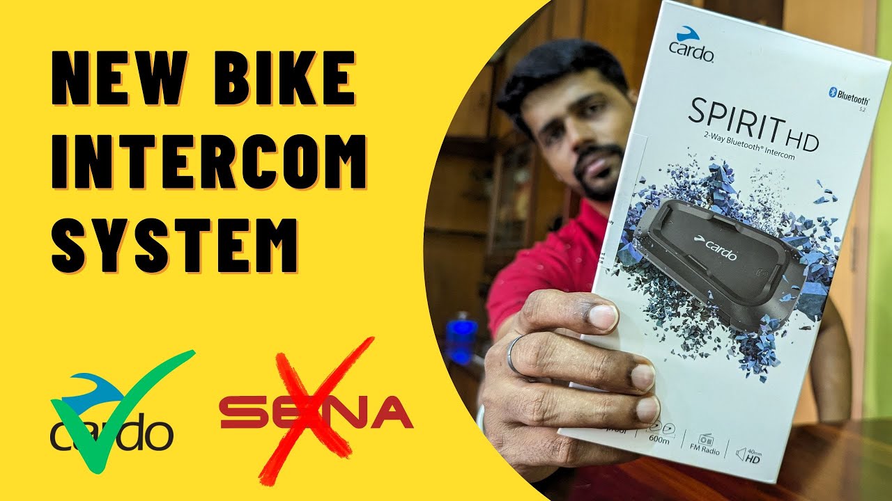 Best Intercom under Rs.15,000 | Cardo Spirit HD Unboxing & Review | Don't Buy SENA Before Watching