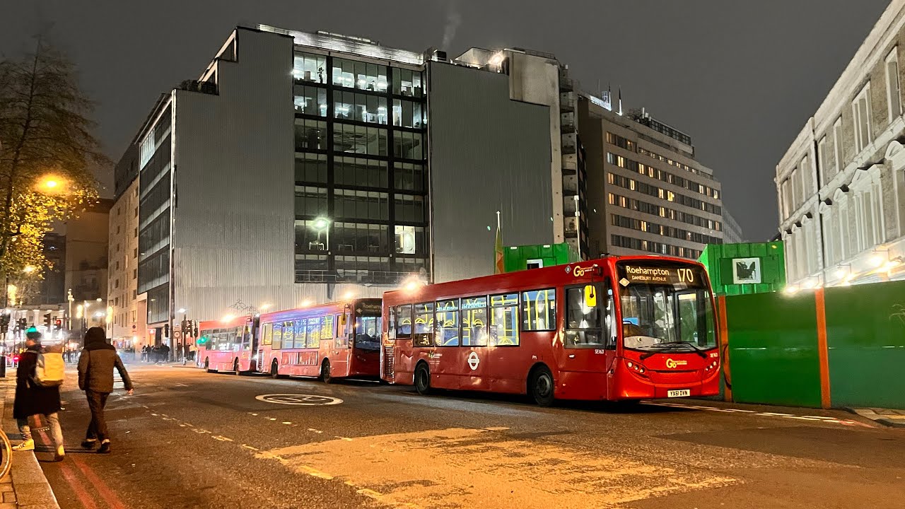 London Buses At Parliament Square & Victoria 27/12/24