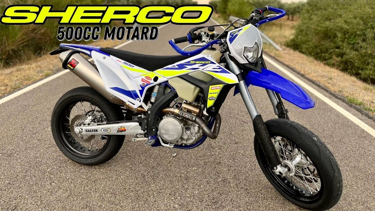 SHERCO 500cc SUPERMOTARD🔥 | TEST RIDE 🏁