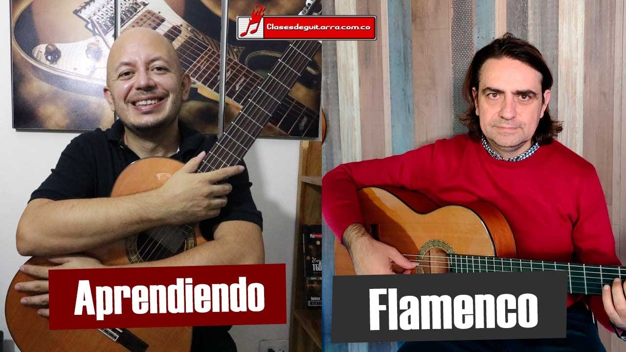 Aprendiendo a tocar guitarra flamenca con Antonio Dovao
