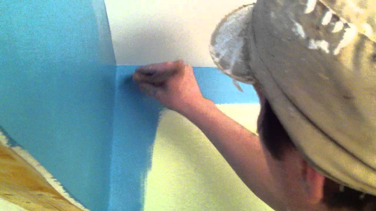 how to cut in a ceiling line